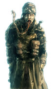 Concept art showing an infected miner "spawning" an Infector.