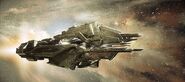 Concept art of the USM Valor.