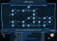 Line gun. Full upgrade requires 25 Power Nodes.