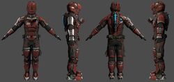 Dead Space 3 Arctic Engineering Suit Concept by LethalMoose on