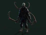 3D model sculpted by Ben Wanat, based on his early concept art for the Twitcher.[3]