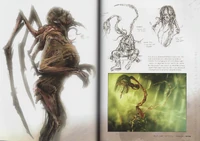 More early concepts for the Necromorphs in Dead Space.