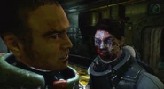 Лицо Дамары в Dead Space 3