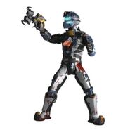 Dead Space 2 Isaac figure in the Advanced Suit.