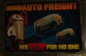 Auto freight ad