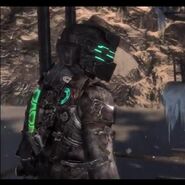 The Advanced Suit as seen in Dead Space 3 promotional content.