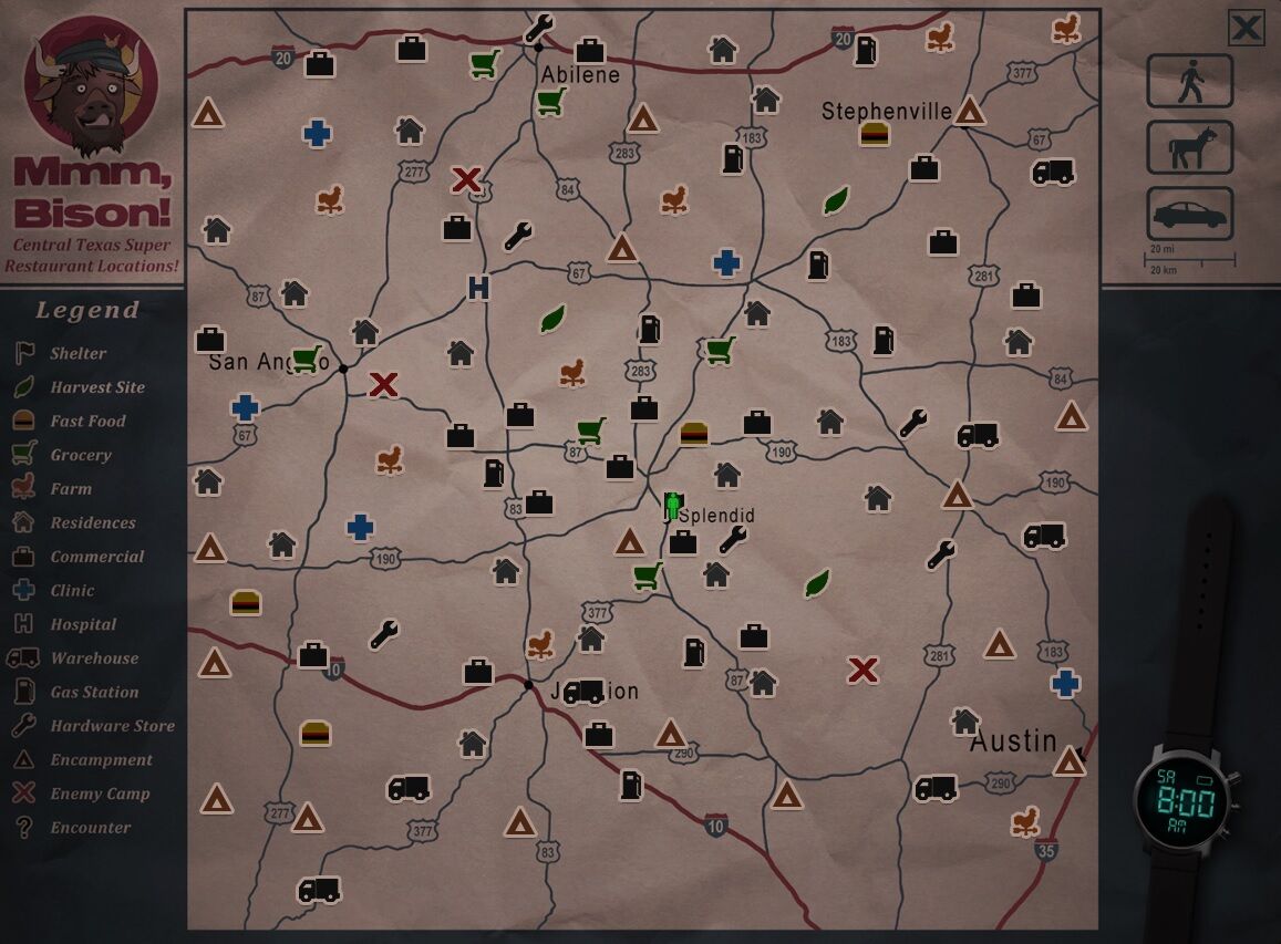 Area Map - Official Dead State Wiki