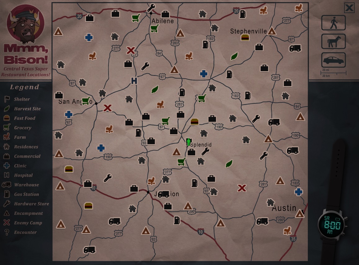 Map Of The Dead Area Map - Official Dead State Wiki