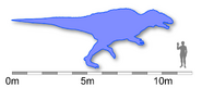 Acrocanthosaurus size comparison