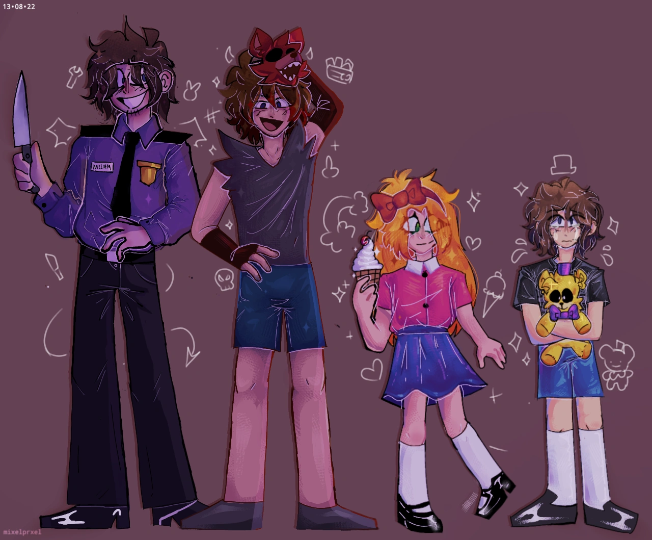All is hell in the afton family ) Fandom
