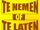 Te Nemen Of Te Laten