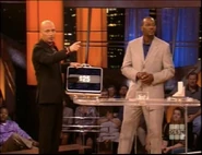 Howie pointing to open the last case.