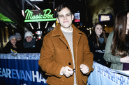 Taylor Trensch on his opening night.