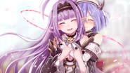 Shina hugging Lucil in Chapter 8 after she went rogue.