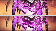 Shina's legs being taken by the Entoma.
