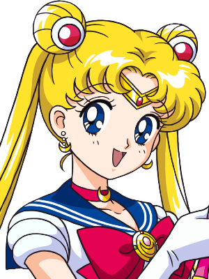 sailor moon transparent background