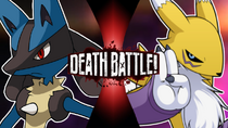 Lucario vs Renamon Strunt