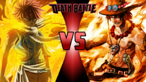 Natsu VS Ace (BRA Version)