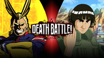 All Might vs Might Guy