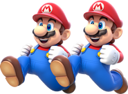 Double Mario (via Double Cherry)