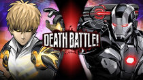 Genos vs war machine iron demon by taurock ddr4dk7