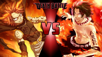 Natsu VS Ace (Dhdfan100)