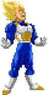 Super Saiyan sprite used in Death Battle (From Dragon Ball Z: Super Butōden 2)