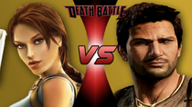 Death Battle Thumbnail - Lara Croft vs Nathan Drake