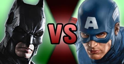 captain america vs batman crossover