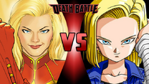 Captain Marvel vs Android 18