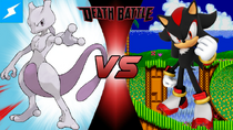 Mewtwo fighting Shadow