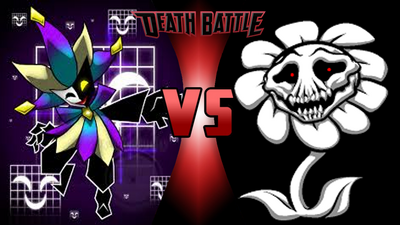 Omega Flowey vs Super Dimentio death battle by ScrapMetal101 on