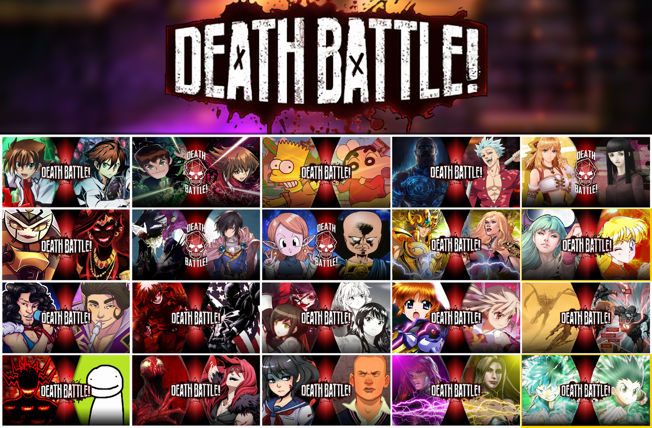 All seasons based on tiering from VS Wiki. : r/deathbattle