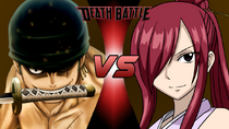 Zoro VS Erza (by DoomFest)