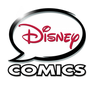 Disney Comics logo in dedication to Scrooge McDuck.