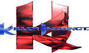 Killer Instinct logo in dedication to Riptor, Black Orchid, Fulgore, Glacius and TJ Combo.