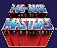 He-Man and the Masters of the Universe logo in dedication to He-Man.