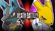 Lucario VS Renamon Official