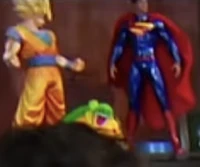 Goku superman figures.png (656 KB) Goku and Superman