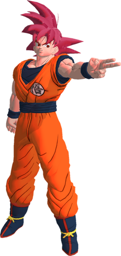 goku ssj god - Desenho de deathgun___ - Gartic