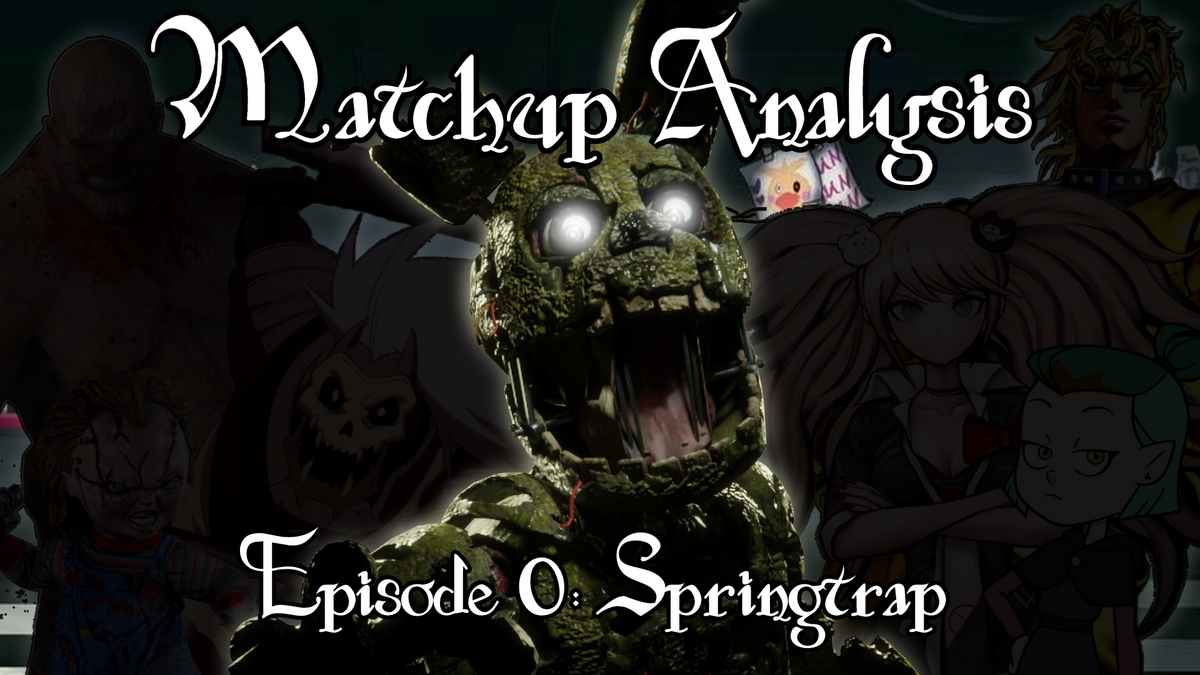 Sans vs Springtrap (Vs Battles Wiki vs Death Battle Matchups