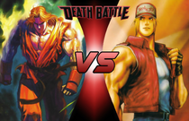 Death Battle Thumbnail Version 2 - Ken Masters VS Terry Bogard