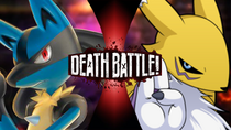 Lucario vs Renamon TN (ZackAttackX)