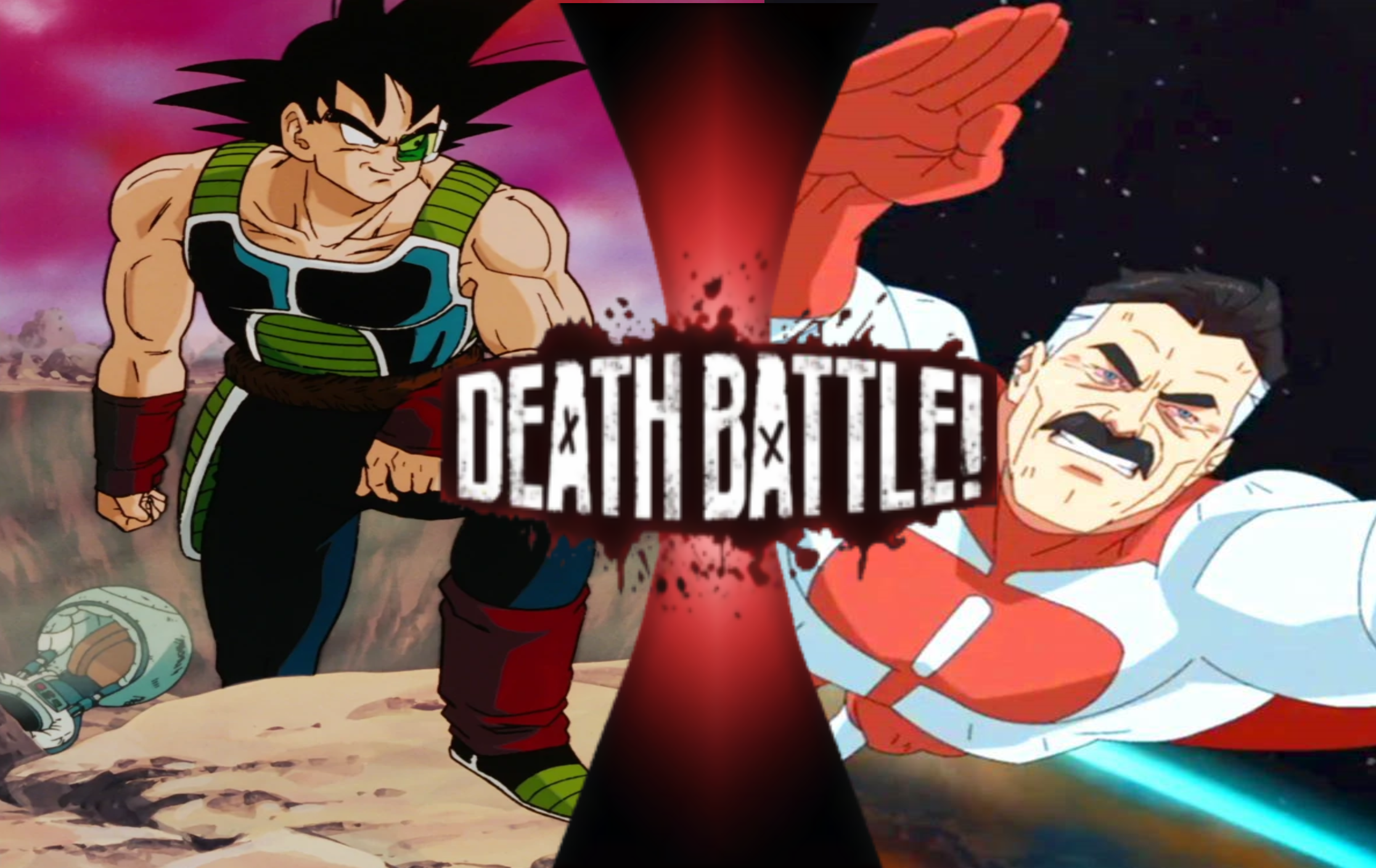 OMNI-MAN vs BARDOCK! (Invincible vs Dragon Ball Super)