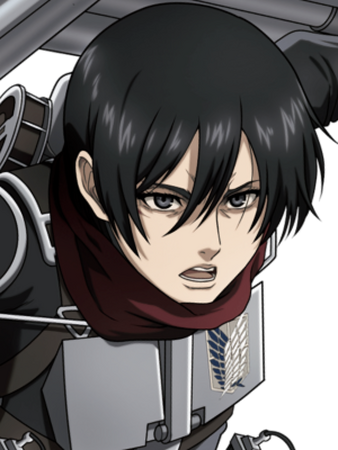 musty-cat236: Mikasa Ackerman is a character in the Japanese manga 