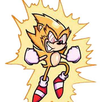 Fleetway Super Sonic sprite by Deadbeat99 on DeviantArt