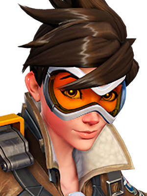 Characters of Overwatch Tracer, tracer, game, cartoon png