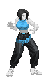 Sprite used in DBX (Sprite by ???, edited from The King of Fighters '97's Blue Mary)