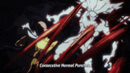 Consecutive Normal Punches