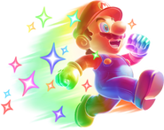 Invincible Mario (via Super Star)